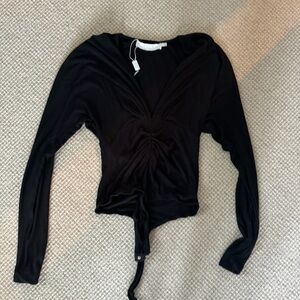 Black ASTR The label body suit. Size small
